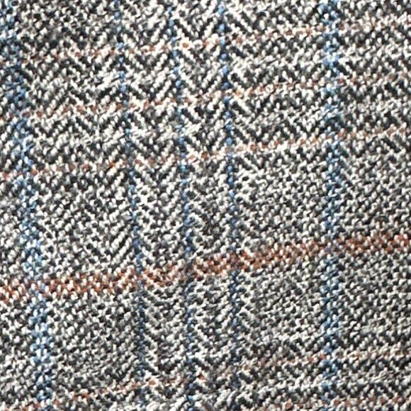 VTG Doncaster Sportcoat 40 Wool 2 Button Academia Busines Career Professor Plaid - Picture 6 of 15